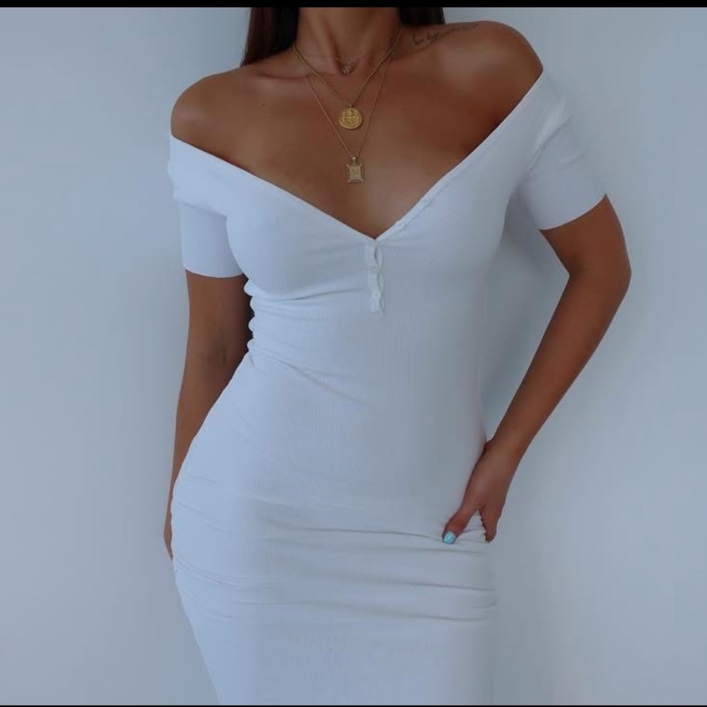 Staple & Hue The Melrose Maxi Dress in White